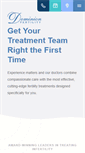 Mobile Screenshot of dominionfertility.com